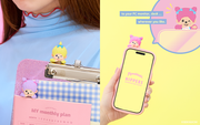 HIPPERS Monchhichi COLORS: Wink Series E1