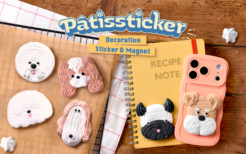 Pâtissticker Meringue Dogs Series Z3